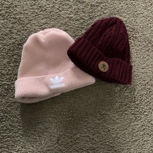 Two winter hats